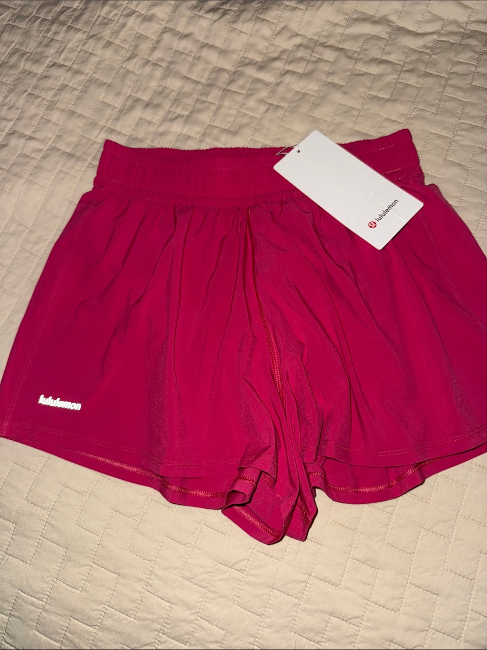 lululemon athletica Magenta Women's Athletic Shorts